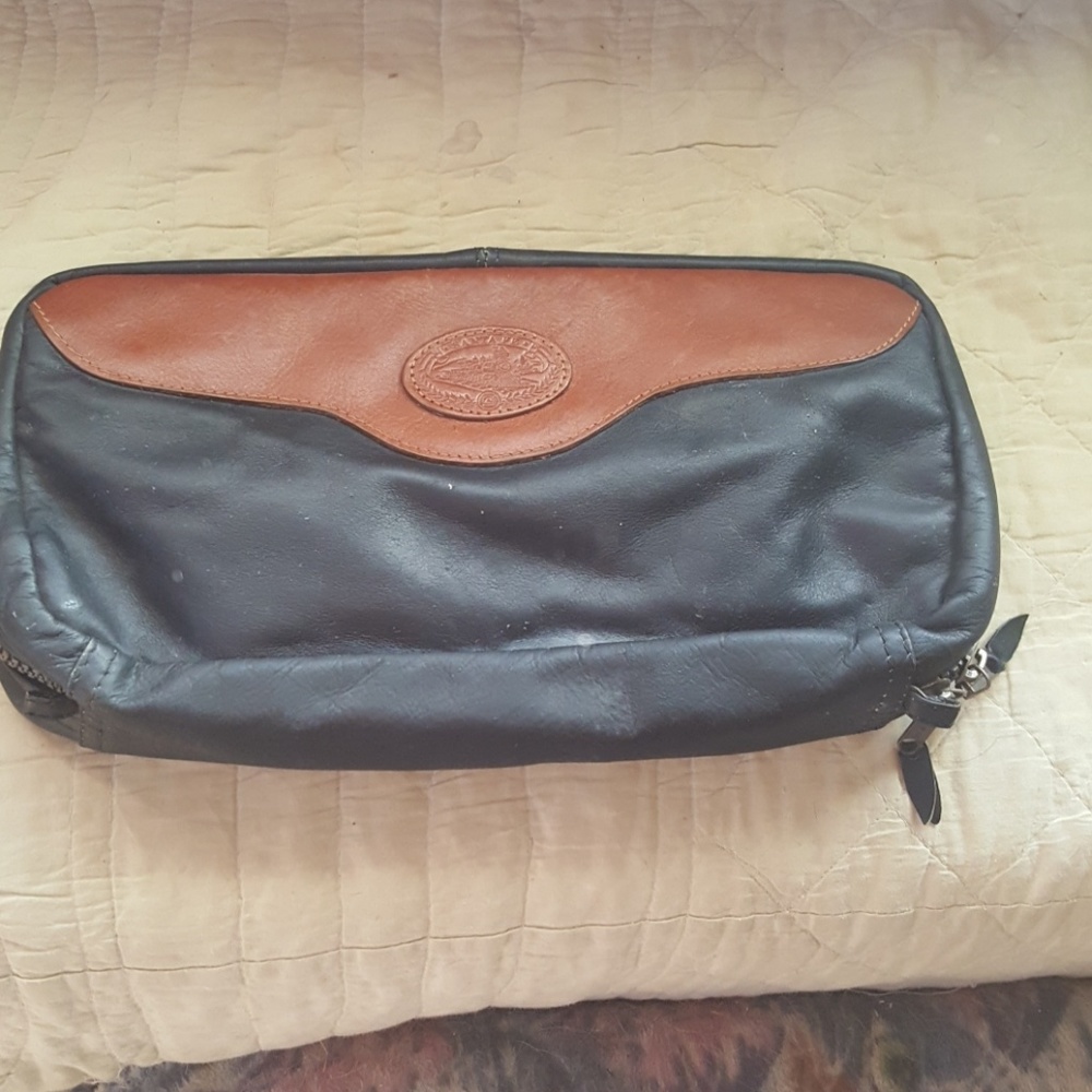 SANTA FE leather sundry or clutch "man bag"